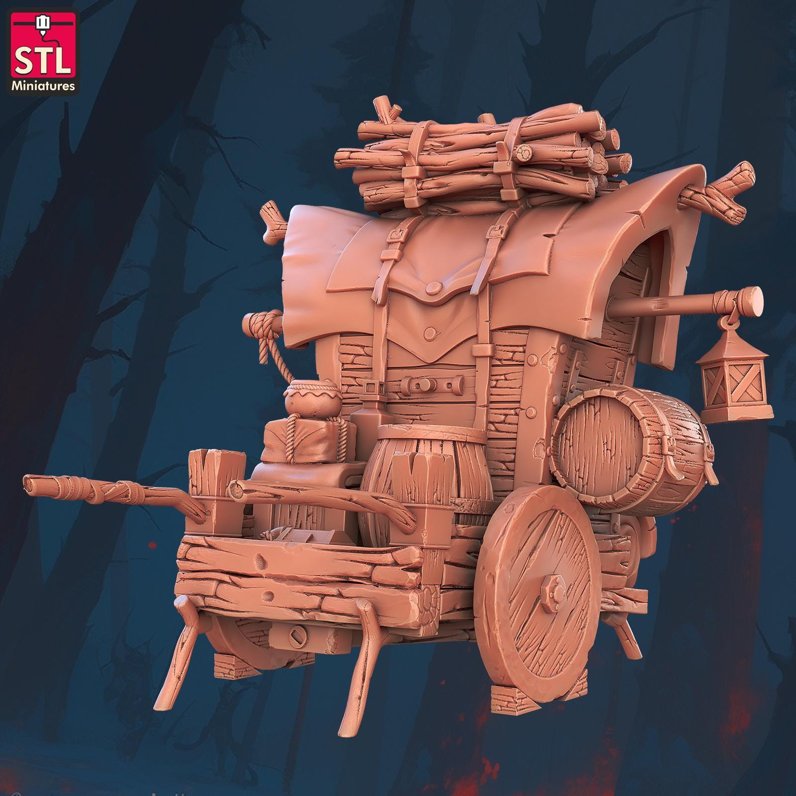 Refugee Caravan Set - Townsfolk Miniatures
