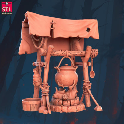 Refugee Caravan Set - Townsfolk Miniatures