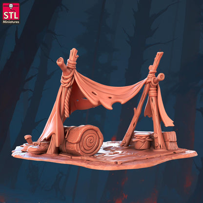 Refugee Caravan Set - Townsfolk Miniatures