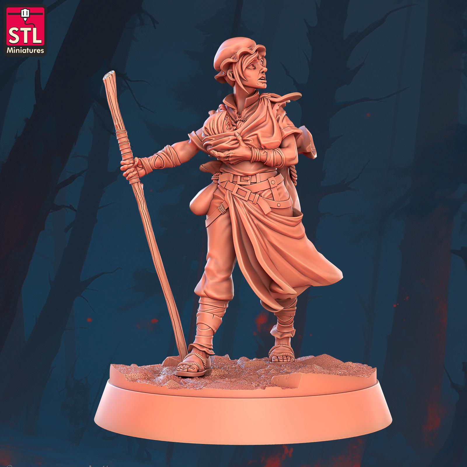 Refugee Caravan Set - Townsfolk Miniatures