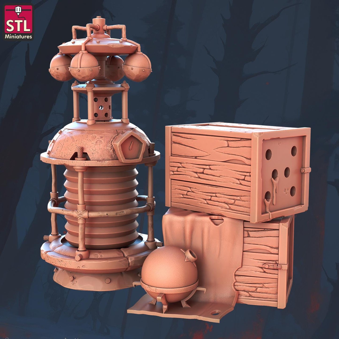 Dark Alchemy Set - Townsfolk Miniatures