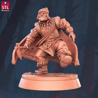 Mountain Climber Set - Townsfolk and Merchant Miniatures