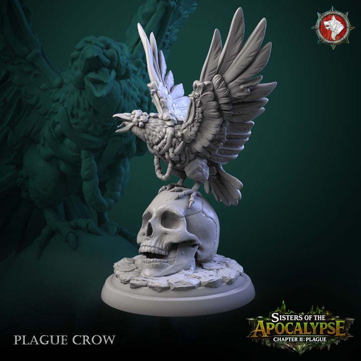 Plague Beasts - Sisters of the Apocalypse - Unpainted Miniatures