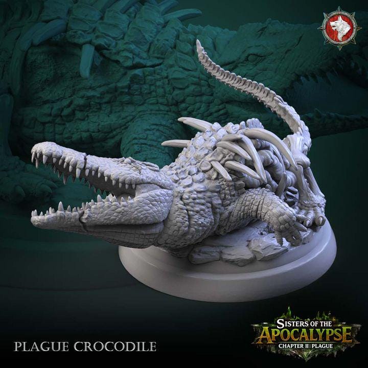 Plague Beasts - Sisters of the Apocalypse - Unpainted Miniatures