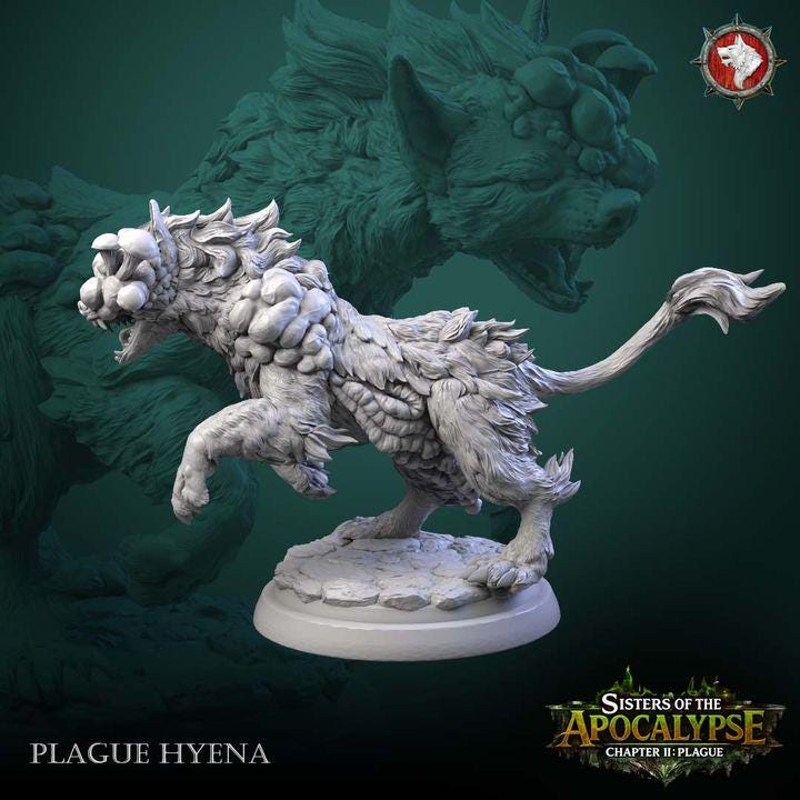 Plague Beasts - Sisters of the Apocalypse - Unpainted Miniatures