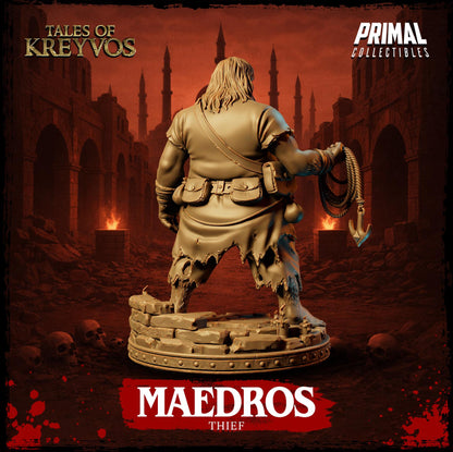 Human Thief, Maedros - Tales of Kreyvos - Unpainted Miniature