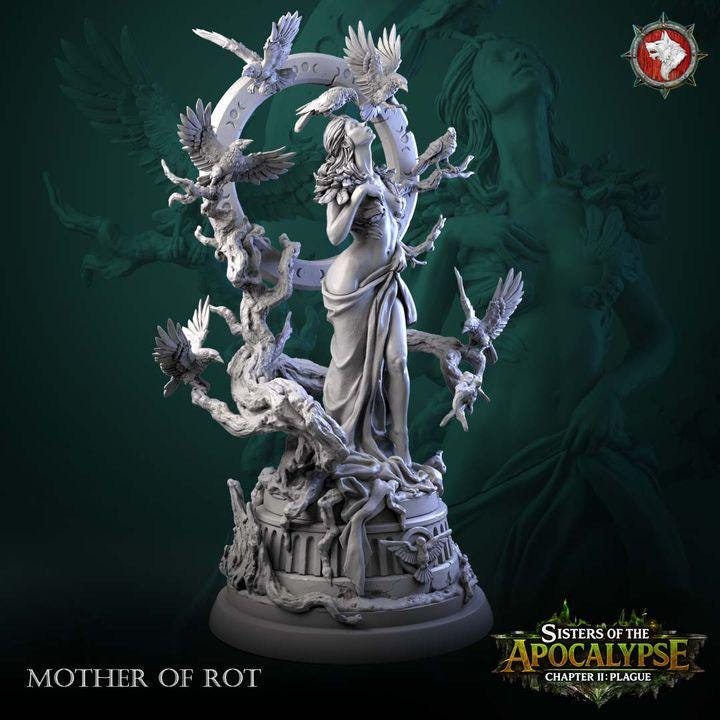 Mother of Rot - Unpainted Miniature