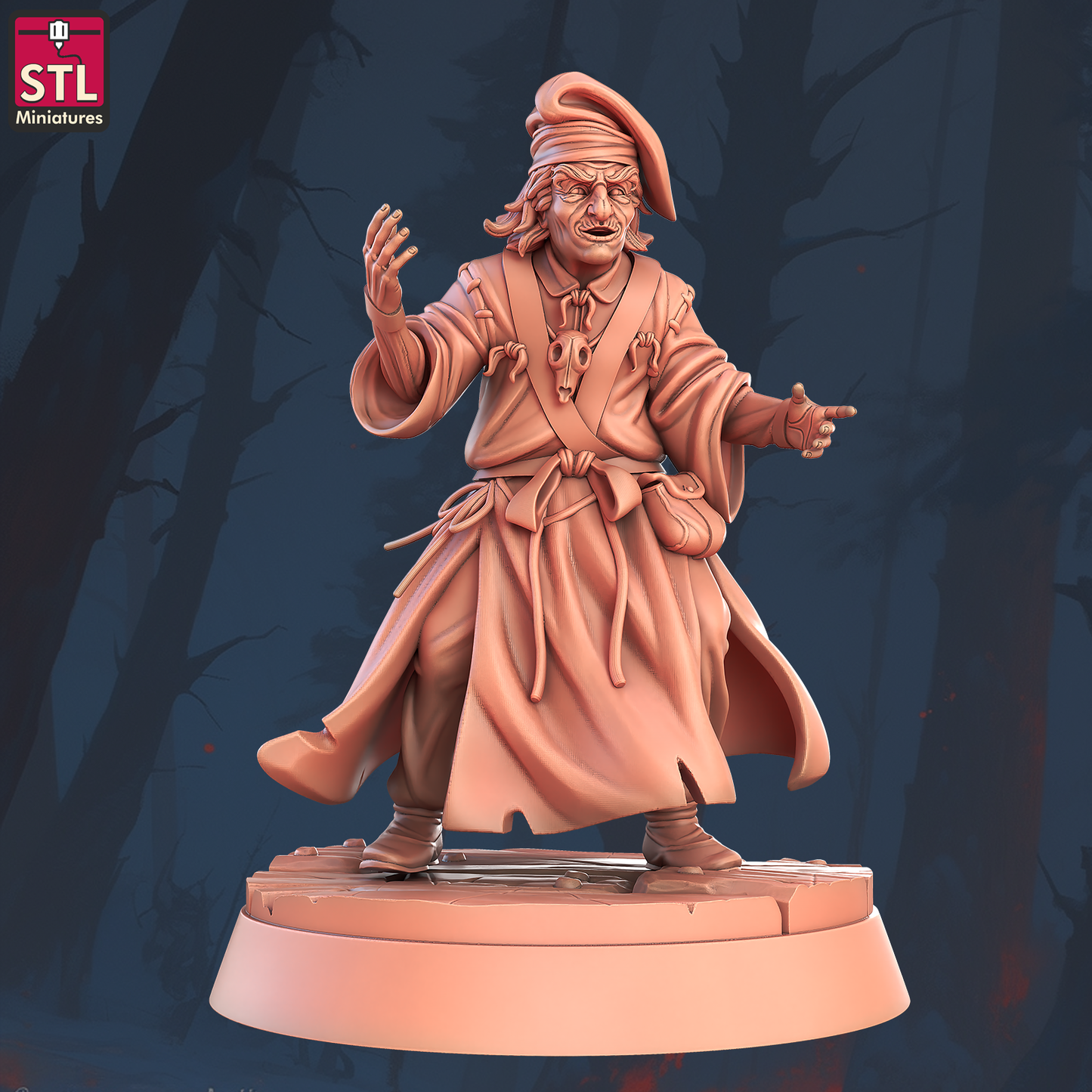 Classic Princess Set - 32mm Scale - Unpainted Miniature