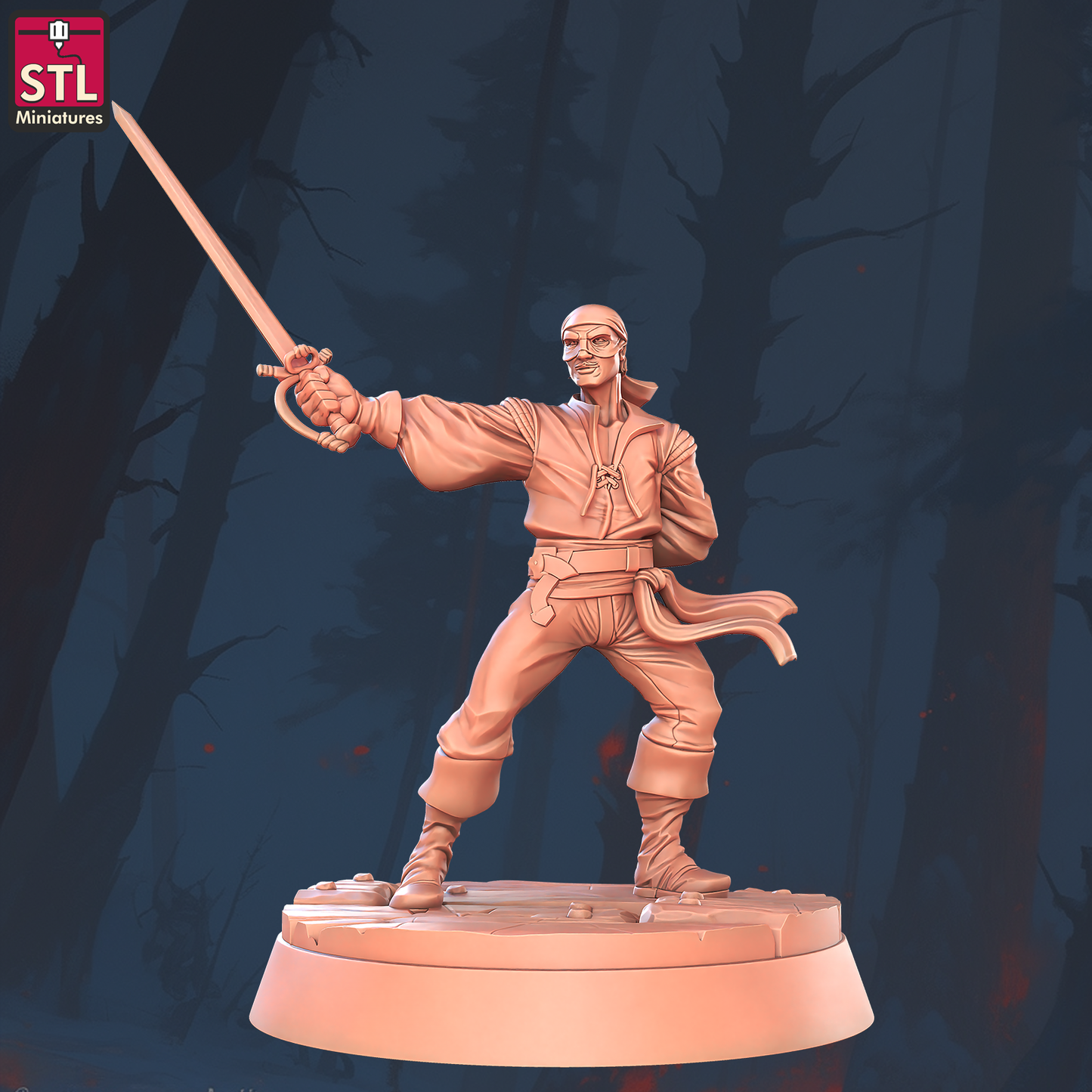 Classic Princess Set - 32mm Scale - Unpainted Miniature