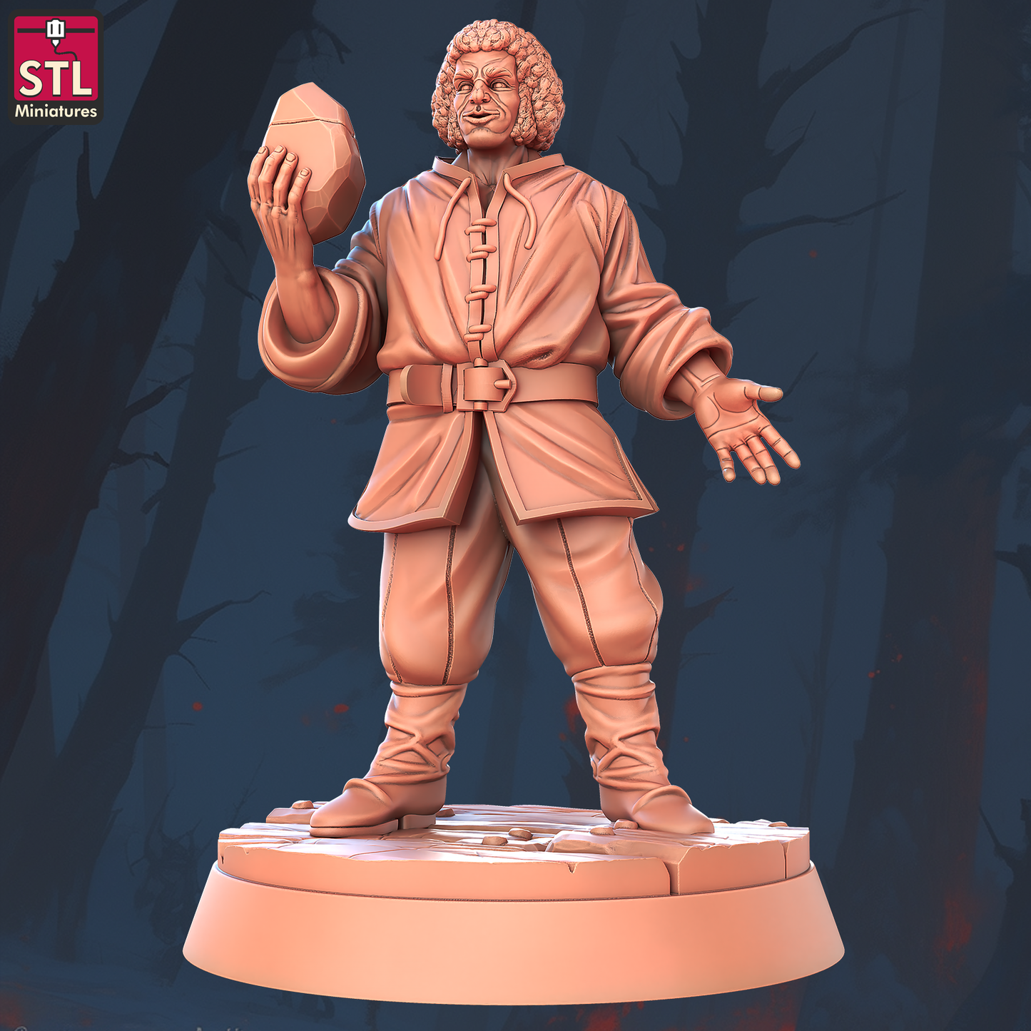 Classic Princess Set - 32mm Scale - Unpainted Miniature