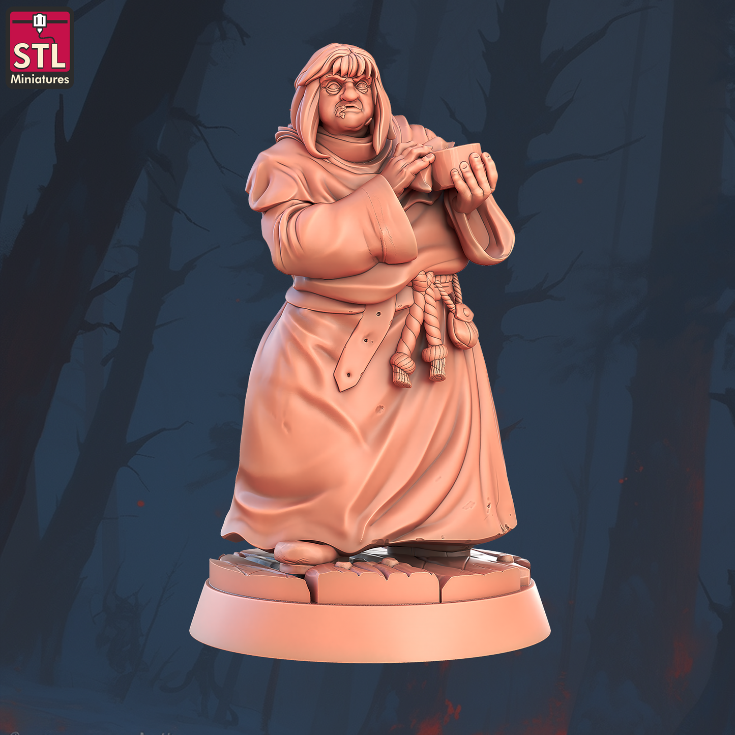 Classic Princess Set - 32mm Scale - Unpainted Miniature