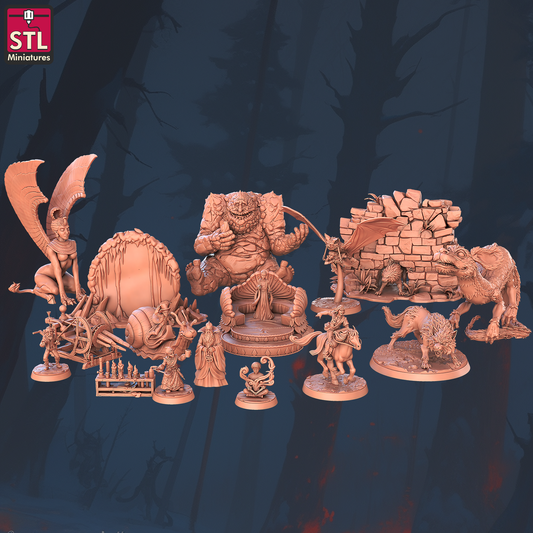 Story Set - 32mm Scale - Unpainted Miniature