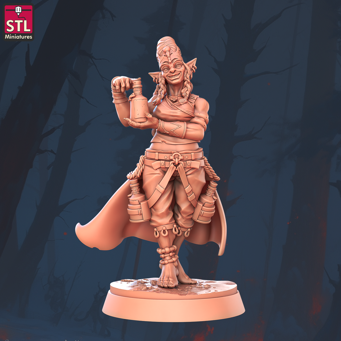 Snake Oil Merchant Set - Unpainted Miniatures