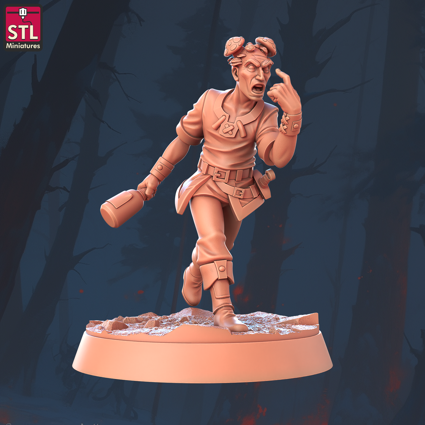 Snake Oil Merchant Set - Unpainted Miniatures