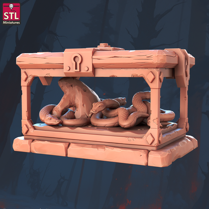 Snake Oil Merchant Set - Unpainted Miniatures