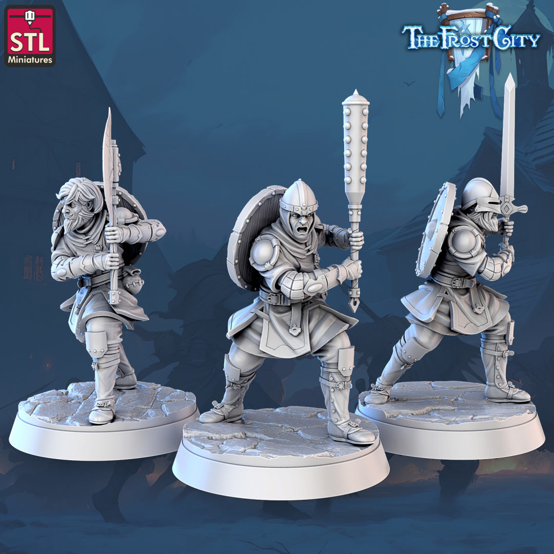 Modular Knights - The Frost City - Unpainted Miniature