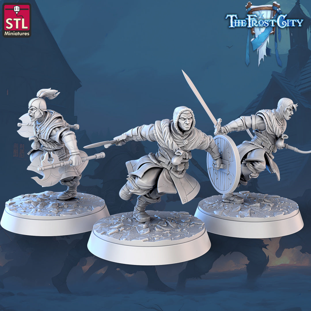 Modular Soldiers - The Frost City - Unpainted Miniature