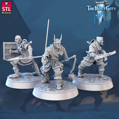 Modular Soldiers - The Frost City - Unpainted Miniature