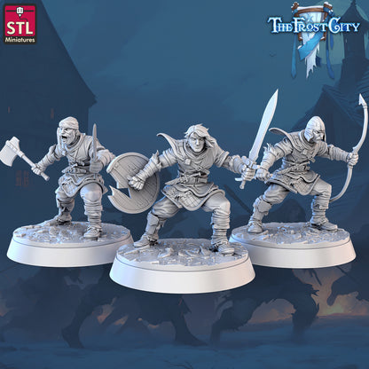 Modular Soldiers - The Frost City - Unpainted Miniature