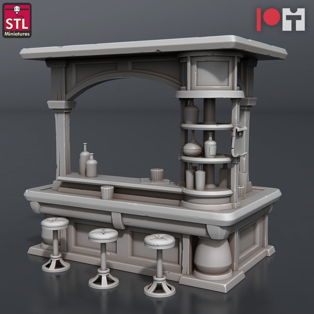 Casino Set - Unpainted Miniature