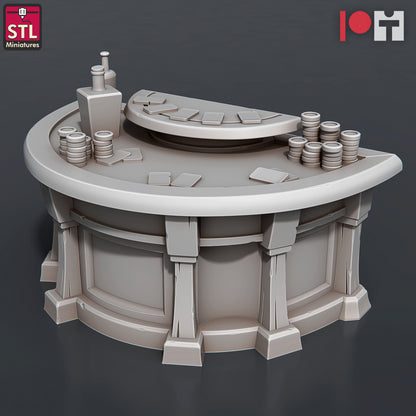 Casino Set - Unpainted Miniature