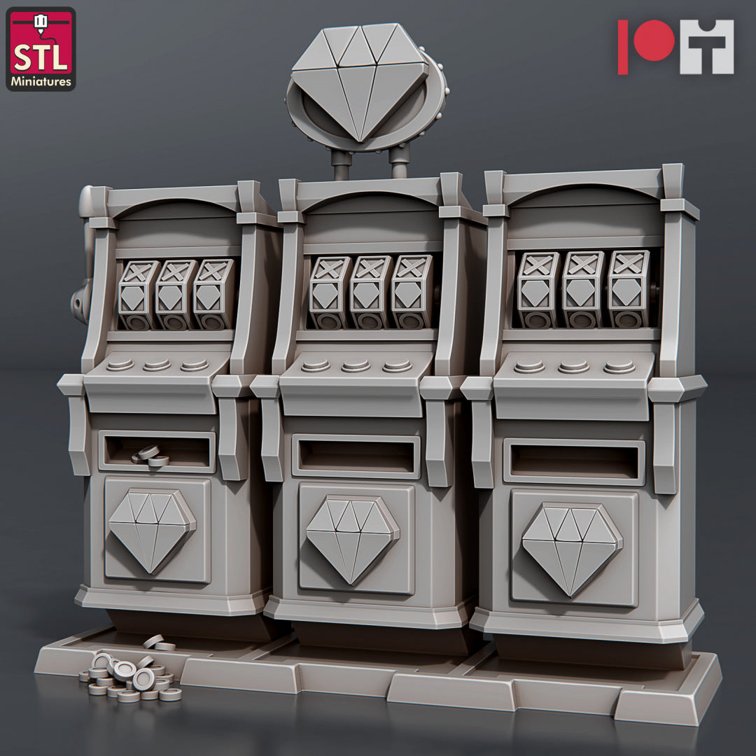 Casino Set - Unpainted Miniature