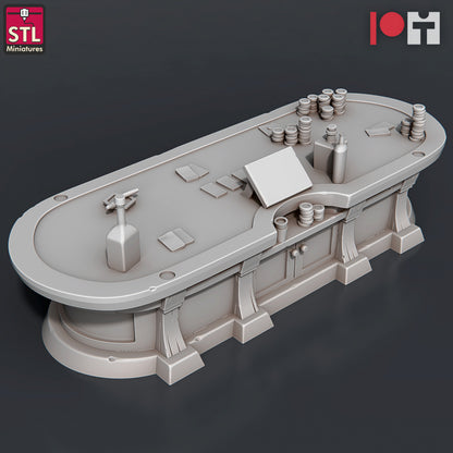 Casino Set - Unpainted Miniature