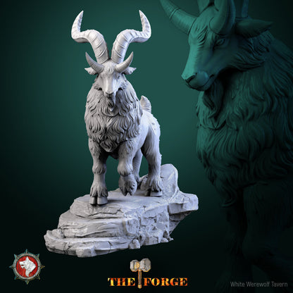 Dwarven Goats - Unpainted Miniature