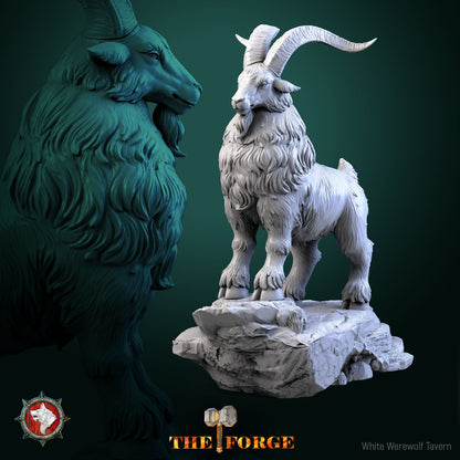 Dwarven Goats - Unpainted Miniature