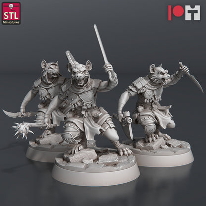 Modular Gnolls - Unpainted Miniature