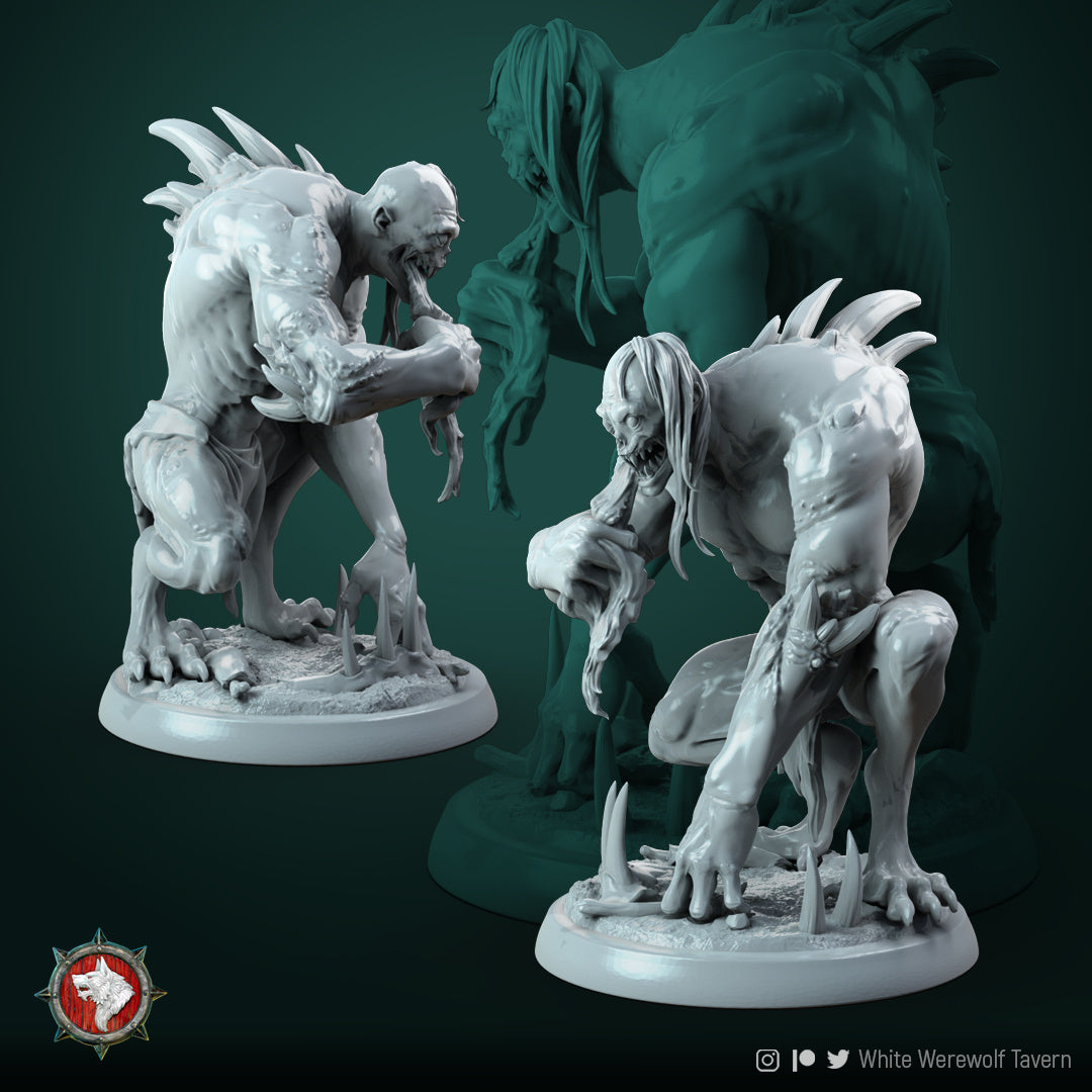 Ghoul - Pose 1 - Unpainted Miniature