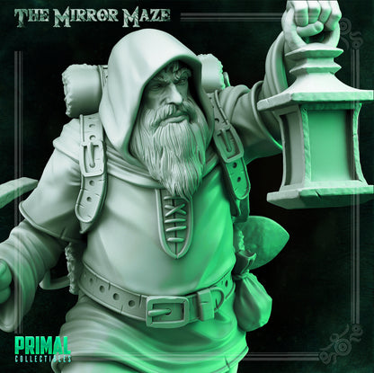 Prospector - The Mirror Maze - Masters of Dungeons Quest - Unpainted Miniature