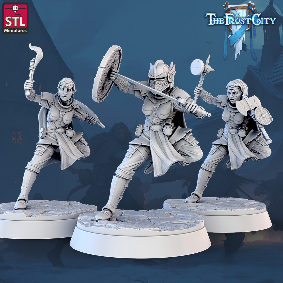 Modular Knights - The Frost City - Unpainted Miniature