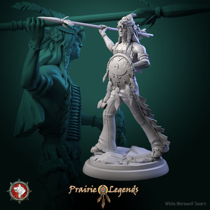 Native Warriors - Unpainted Miniature