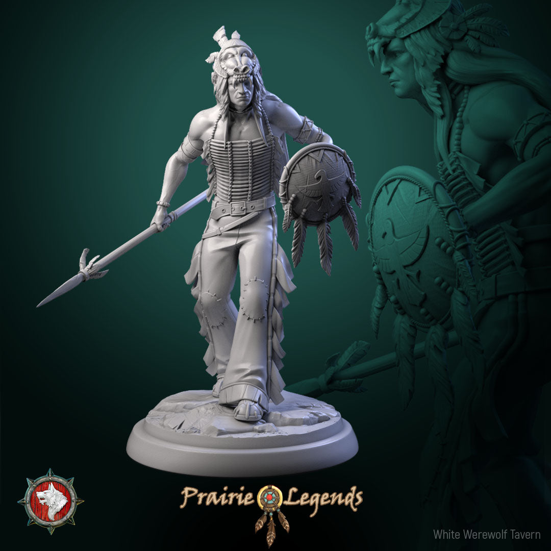 Native Warriors - Unpainted Miniature