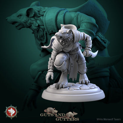 Female Rogue Rats - Unpainted Miniature