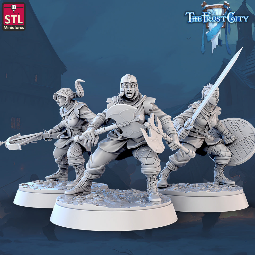 Modular Soldiers - The Frost City - Unpainted Miniature