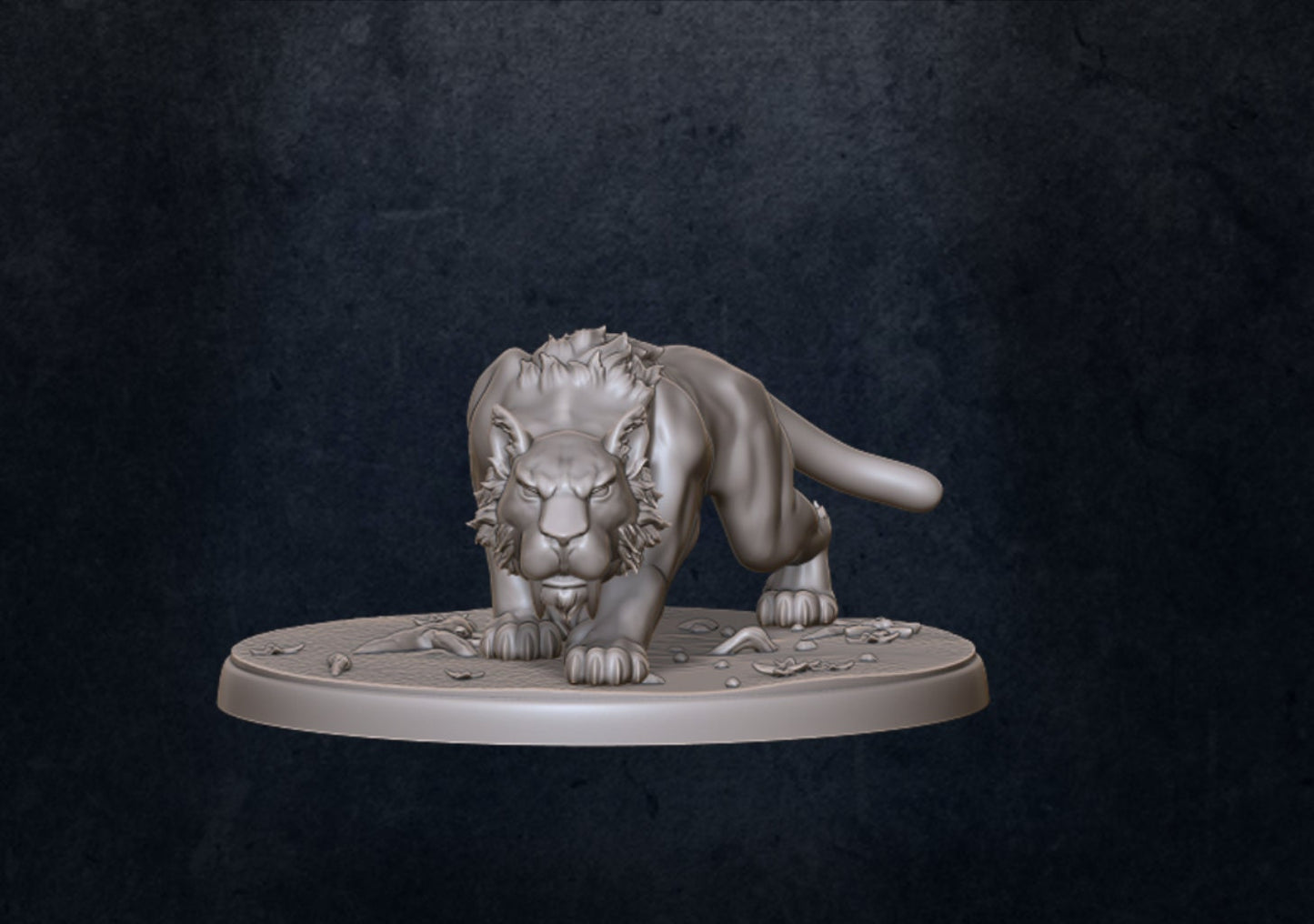 Saber Panther - Nightsaber Miniature