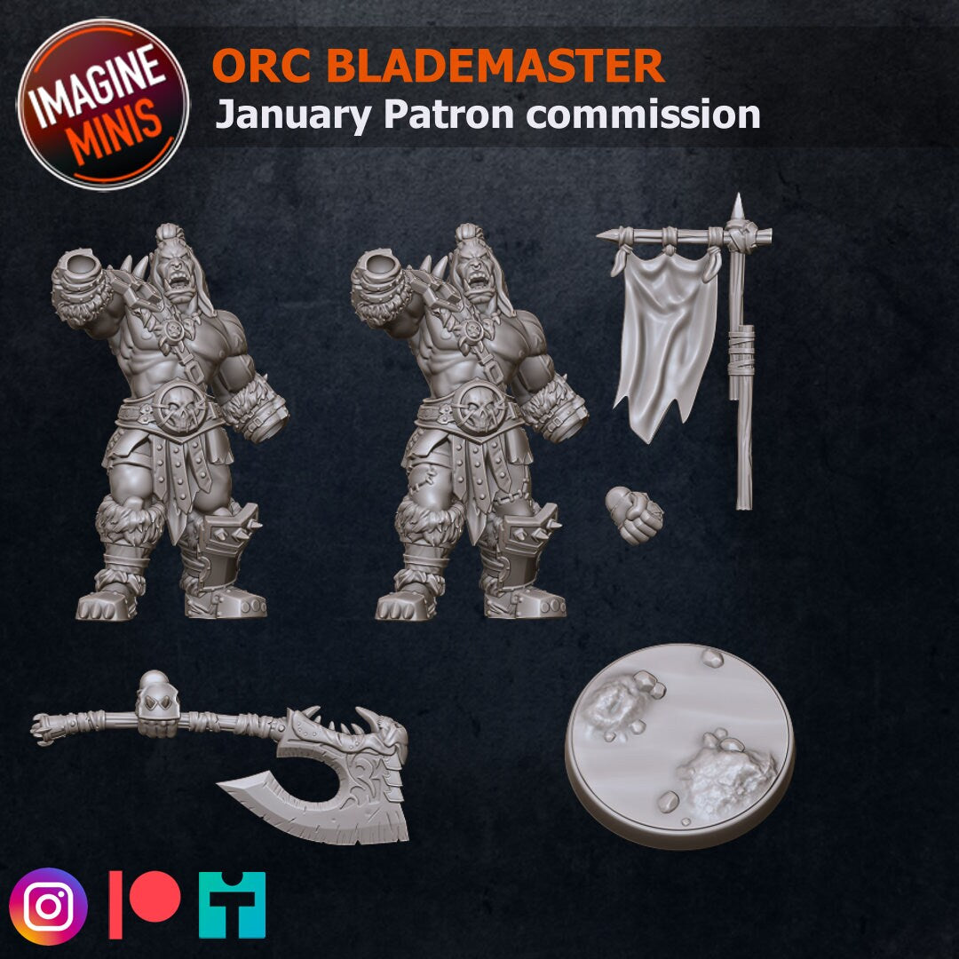 Orc Blade Master - Orc Fighter