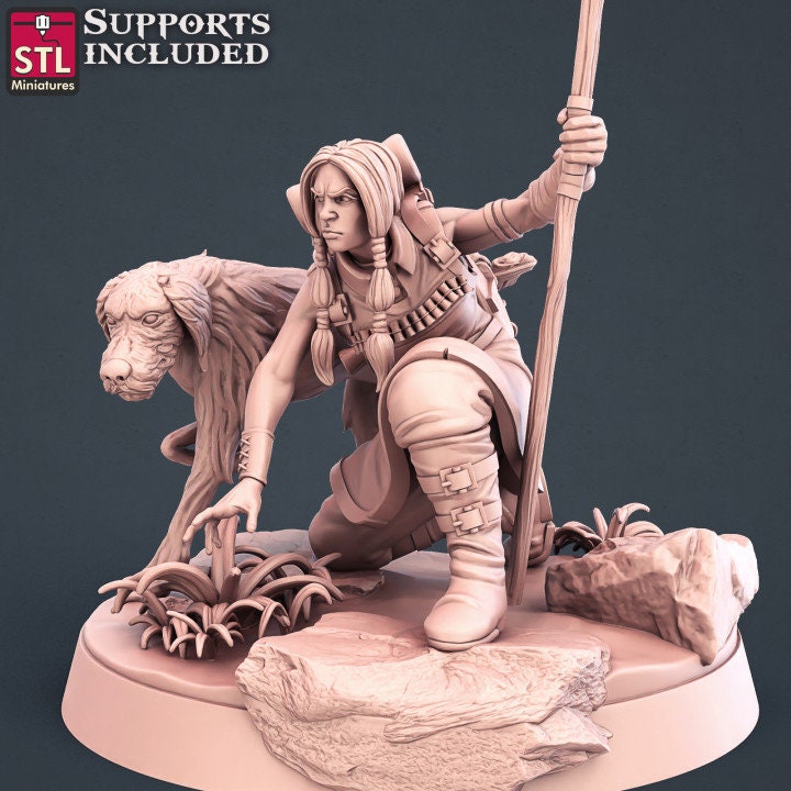 Explorer Camp - Adventurer Camp - Unpainted Miniatures