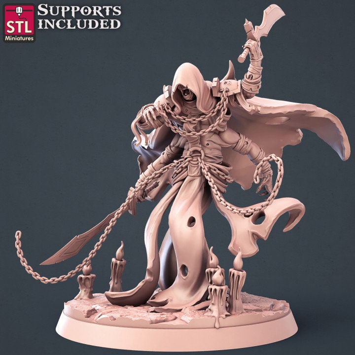 Chained Wraith - Unpainted Miniature