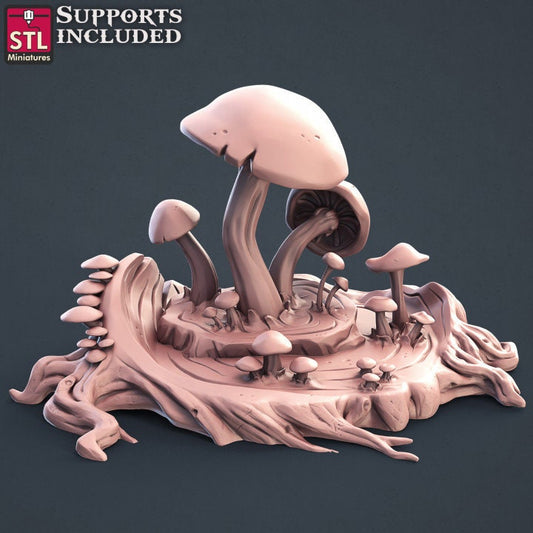 Mushrooms - Unpainted Miniature