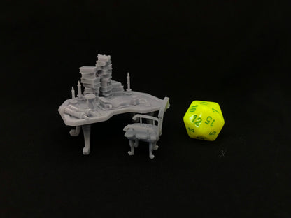 Wizard's Desk - Unpainted Miniature