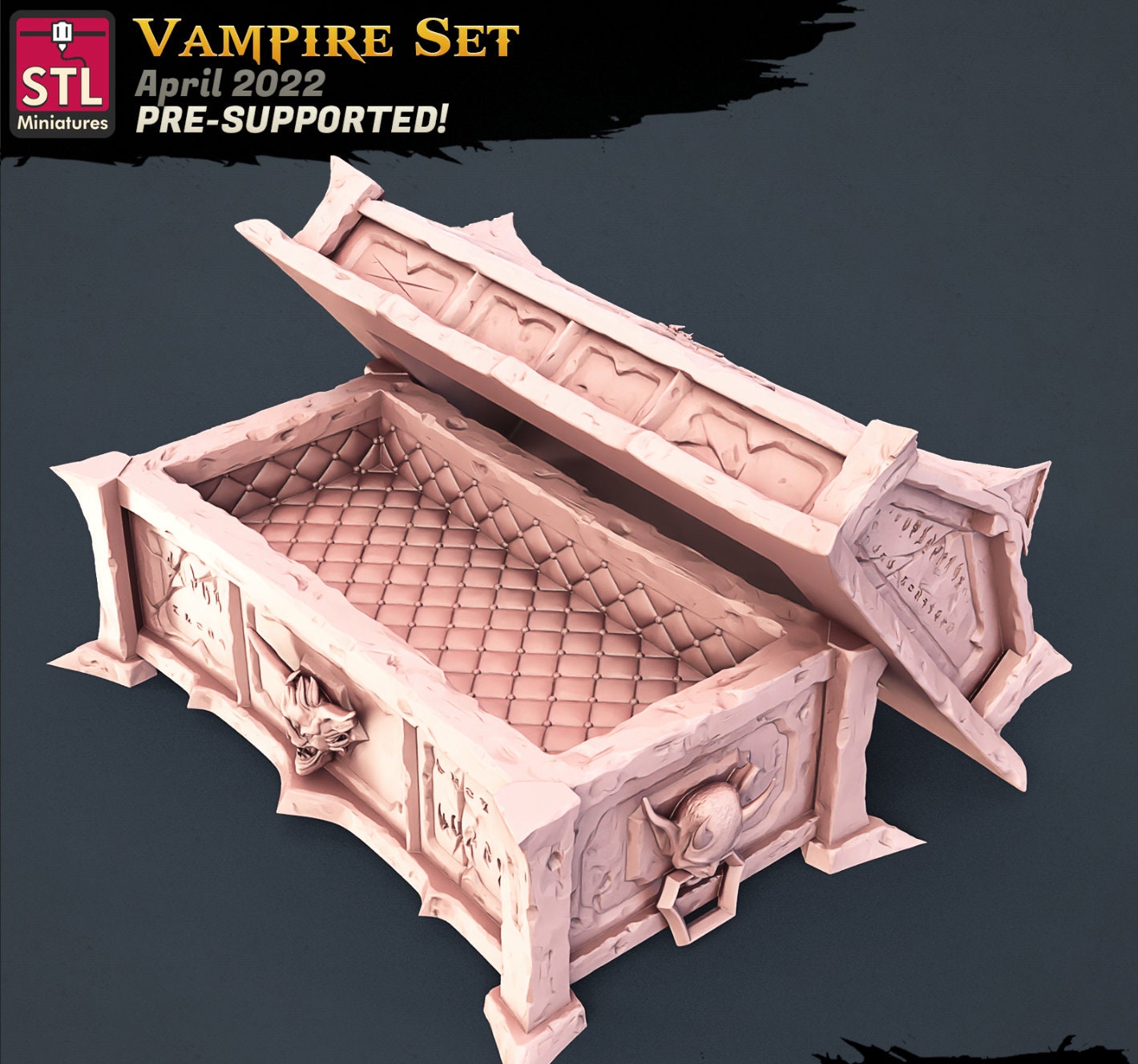 Vampire Coffin - Unpainted Miniature