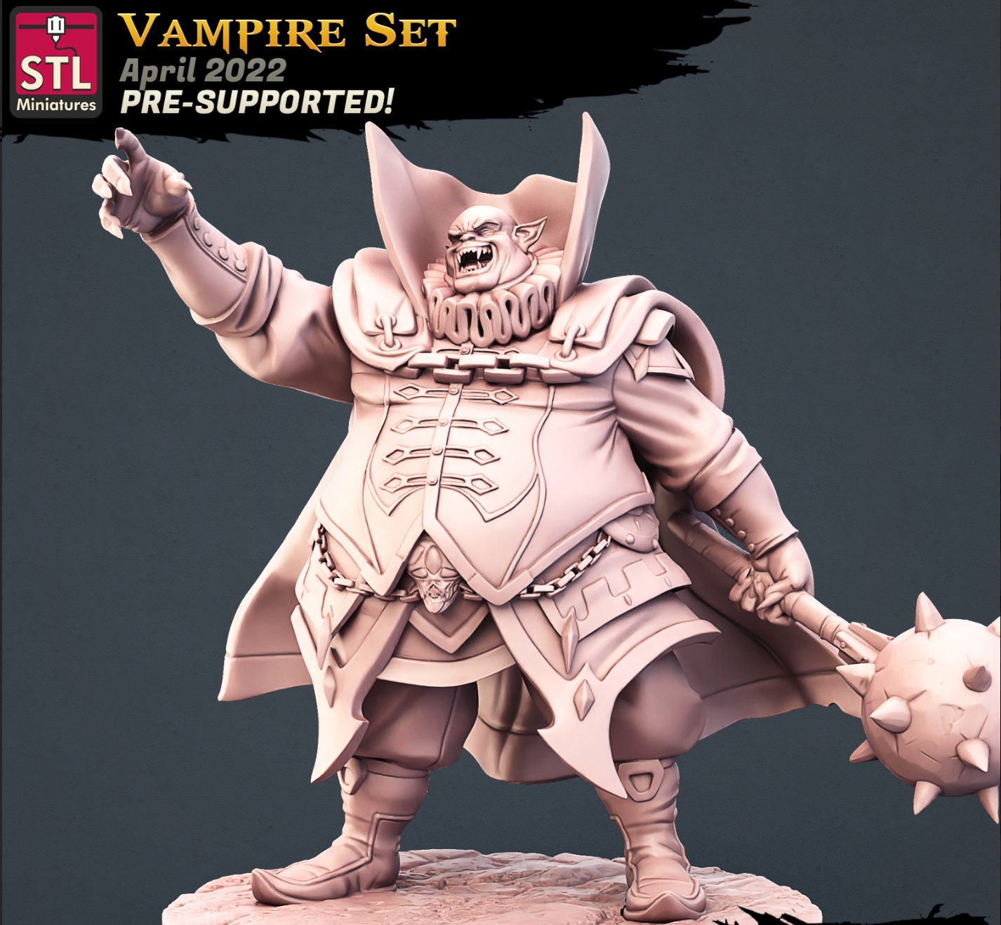 Vampire Lord - Unpainted Miniature