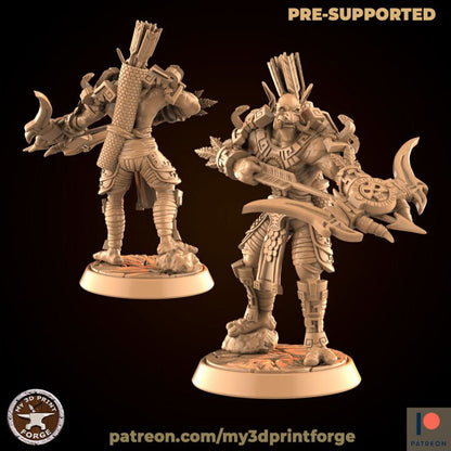 Troll Hunter - Unpainted Miniature