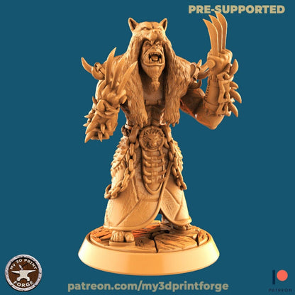 Orc Shaman - Unpainted Miniature