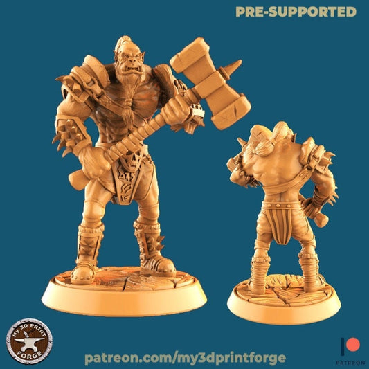 Orc Grunt - Unpainted Miniature