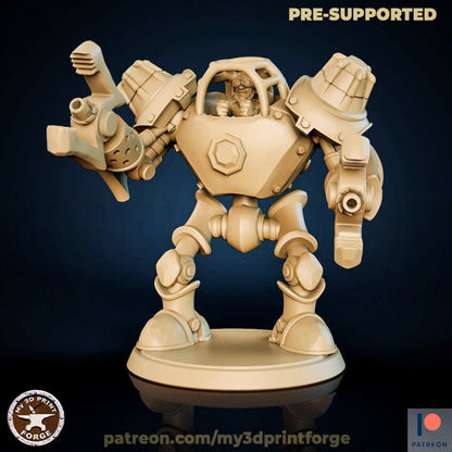 Gnome Robot - Unpainted Miniature