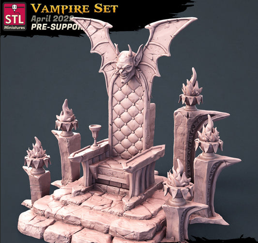 Vampire Throne - Unpainted Miniature